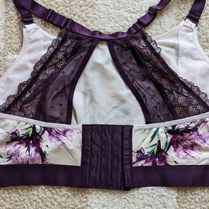 Cacique Floral Lace Bra